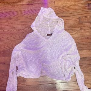 Mezzanine crop shirt